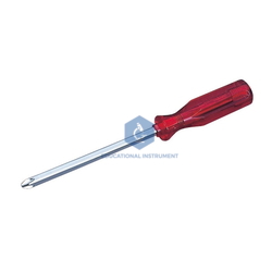 Screw Driver, with Plastic Handle (Philips Type)